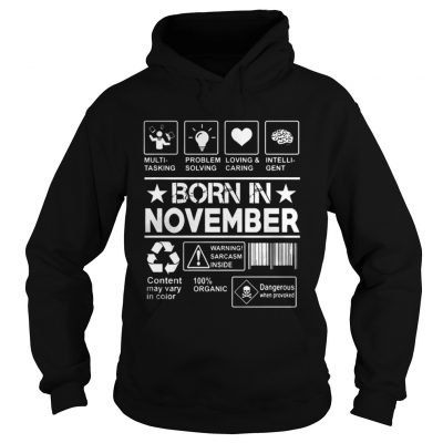 Born in November Hoodie