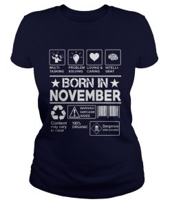 Born in November Ladies Tee