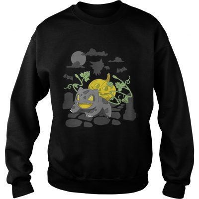 Bulbasaur lantern pumpkin Sweatshirt