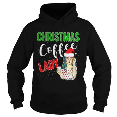 Christmas Coffee Lady Hoodie