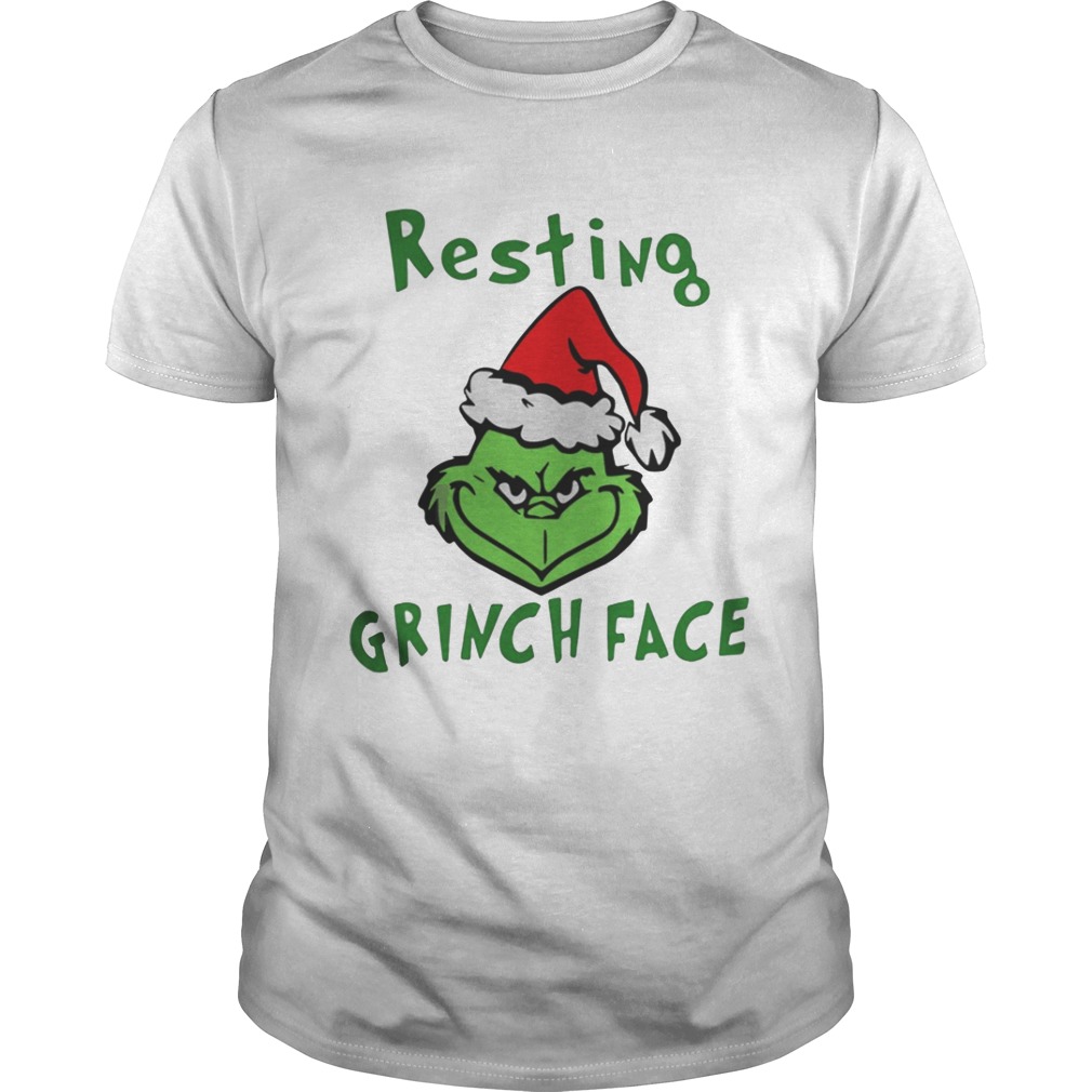 Christmas Resting Grinch Face Shirt