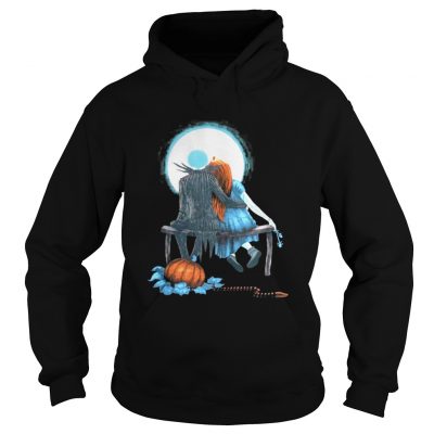 Couple Halloween Jackk And Sally Hoodie