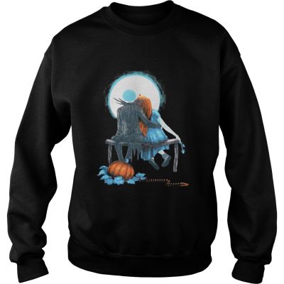 Couple Halloween Jackk And Sally Sweatshirt