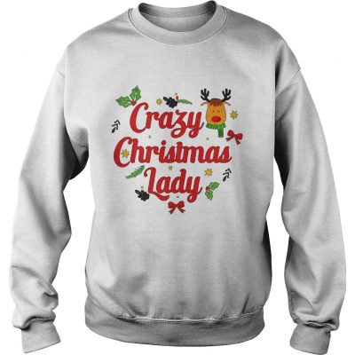 Crazy Christmas Lady Sweatshirt