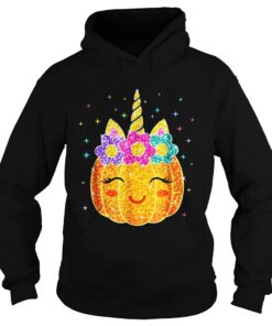 Cute Unicorn Pumpkin Halloween hoodie