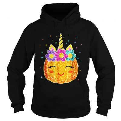 Cute Unicorn Pumpkin Halloween hoodie