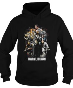 Daryl Dixon The Walking Dead collage Hoodie