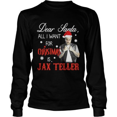 Dear santa all I want for christmas is Jax Teller Longsleeve Tee