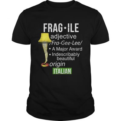 Funny Christmas Fragile Major Award Leg Lamp Guys