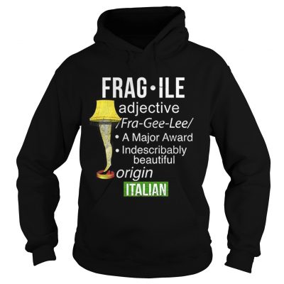 Funny Christmas Fragile Major Award Leg Lamp Hoodie