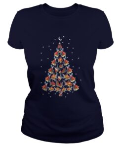 Goldfish Lover Christmas Ladies Tee