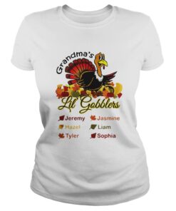 Grandma’s Little’ Gobblers Jeremy Jasmine Hazel Ladies Tee