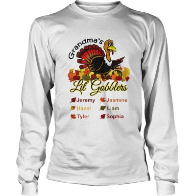 Grandma’s Little’ Gobblers Jeremy Jasmine Hazel Longsleeve Tee