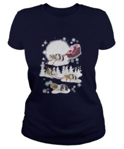 Guinea Pig Christmas Ladies Tee