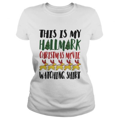 Hallmark Christmas Movie 2018 Watching classic ladies tee