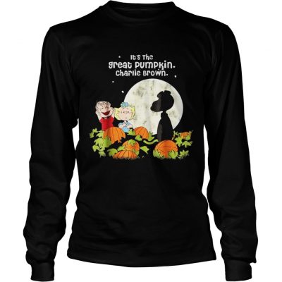 Halloween Its the Great Tee Pumpkin Longsleeve Tee