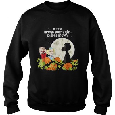 Halloween Its the Great Tee Pumpkin Sweatshirt