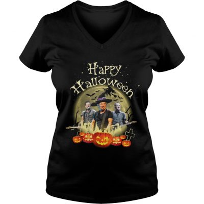 Happy Halloween Bruce Springsteen ladies v-neck