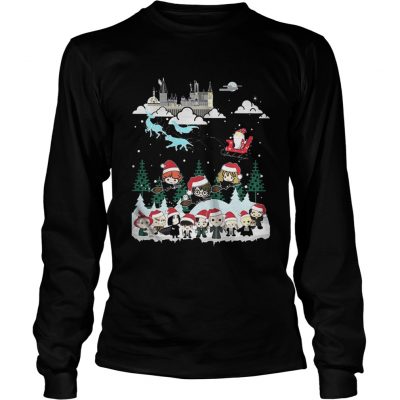 Harry Potter Chibi Christmas Longsleeve Tee