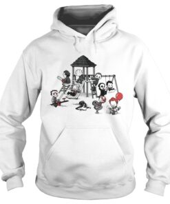 Horror Park Cute Horror Movie Villains hoodie