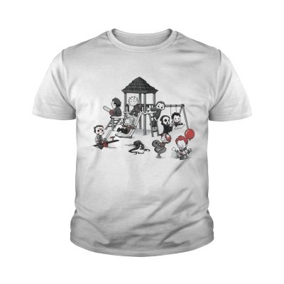 Horror Park Cute Horror Movie Villains youth tee