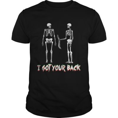 I Got Your Back Skeleton Halloween Fun Guys