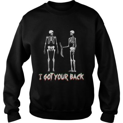 I Got Your Back Skeleton Halloween Fun Sweatshirt