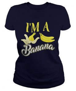 I m A Banana Halloween Costume Ladies Tee