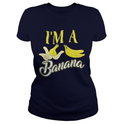 I m A Banana Halloween Costume Ladies Tee