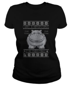 I want a Hippopotamus team fiona for Christmas Ladies Tee