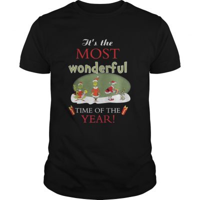 Its the most wonderful time of the year Christmas classic guys shirt