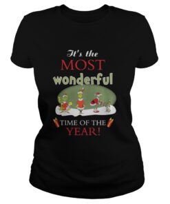 Its the most wonderful time of the year Christmas classic ladies shirt