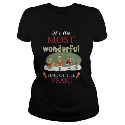 Its the most wonderful time of the year Christmas classic ladies shirt