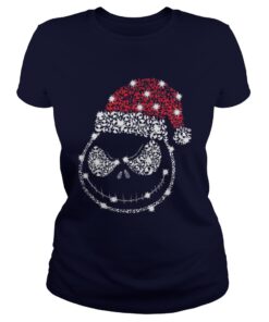 Jack Skellington Rhinestone Christmas Ladies Tee