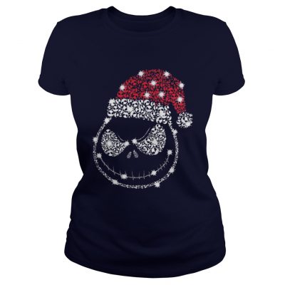 Jack Skellington Rhinestone Christmas Ladies Tee