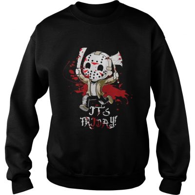 Jason Voorhees Its Friday Halloween Sweatshirt