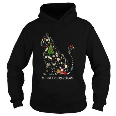 Meow Cats Funny Cat Lover Hoodie