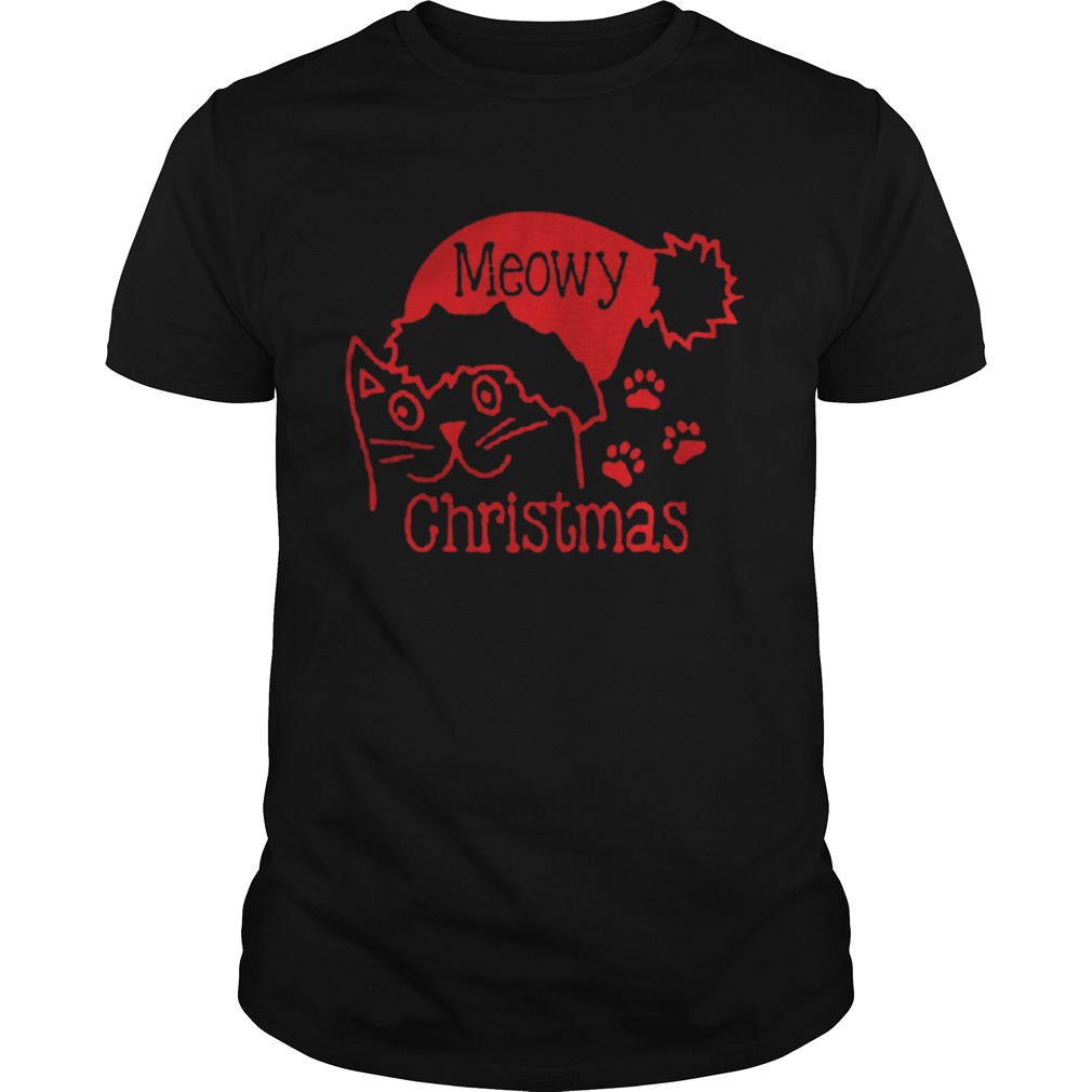 Meowy Christmas Shirt