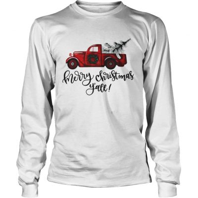 Merry Christmas Y’all Baseball Longsleeve Tee