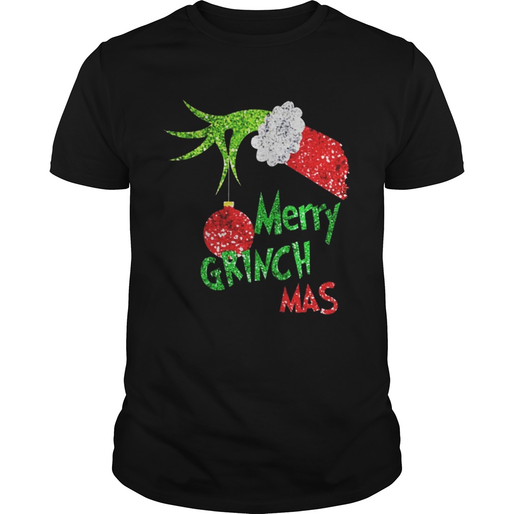 Merry Grinchmas Glitter shirt