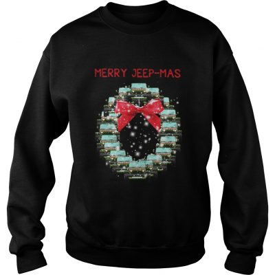 Merry JeepMasChristmas Jeep Reindeer Sweatshirt