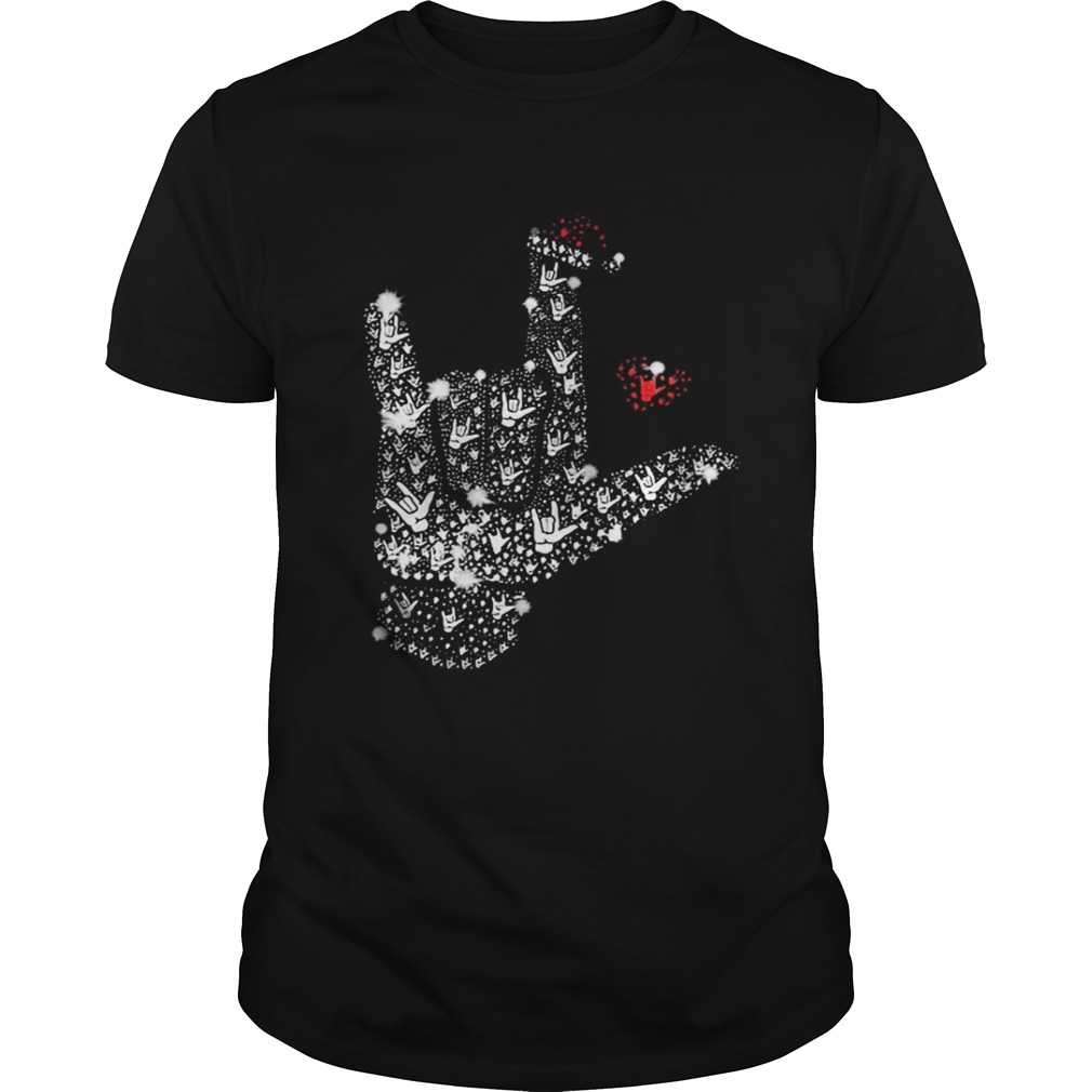 Metal Rhinestone Christmas shirt