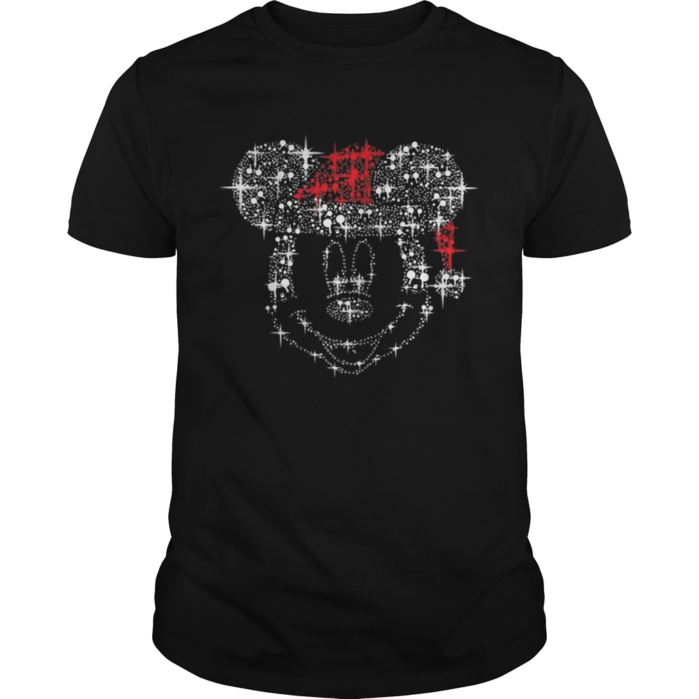 Mickey Mouse Rhinestone Christmas shirt