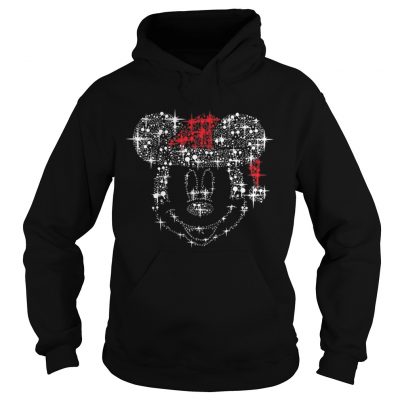 Mickey Mouse Rhinestone Christmas Hoodie