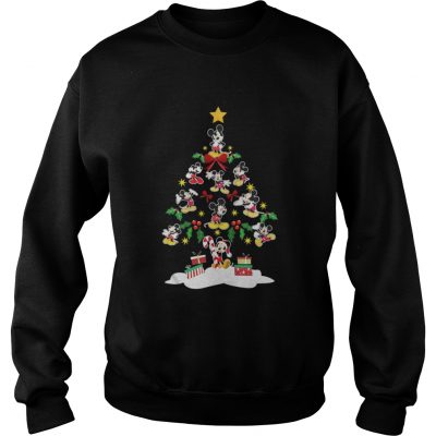 Mickey mouse Christmas tree Sweatshirt