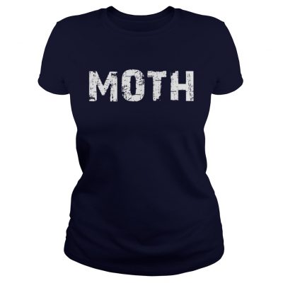 Moth Funny Halloween Costume Sarcastic Couple Ladies Tee