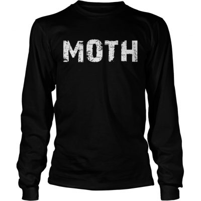 Moth Funny Halloween Costume Sarcastic Couple Longsleeve Tee