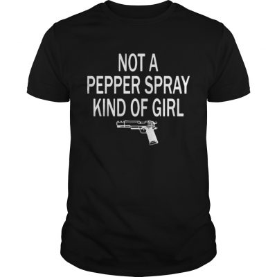 Not a pepper spray kind of girl Guys