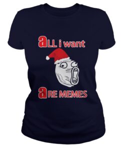 Official All i Want Are Memes Ladies Tee