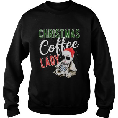 Official Christmas Coffee Lady Sweatshirt